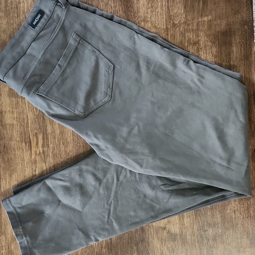 Liverpool jeans company Madonna legging Dark Green skinny Jeans size 8/29